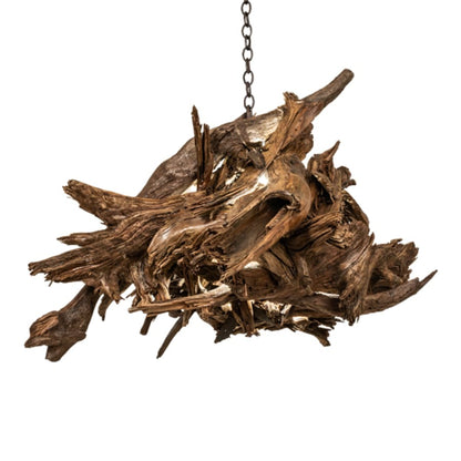 Meyda Tiffany Driftwood 38" Wide Abstract Pendant
