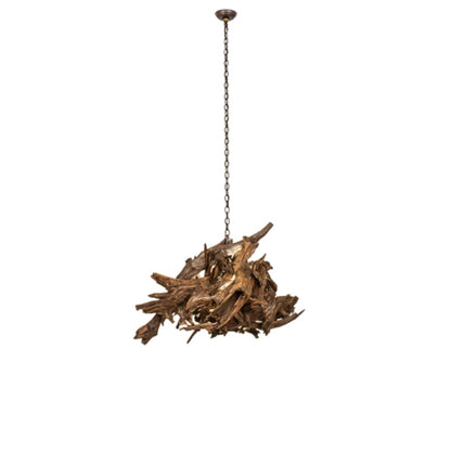 Meyda Tiffany Driftwood 38" Wide Abstract Pendant