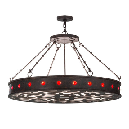 Meyda Tiffany Jules 16 Light 42" Wide Suspension Pendant
