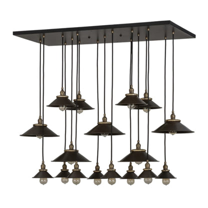 Meyda Tiffany Revival 17 Light 24" Wide Multi Light Pendant