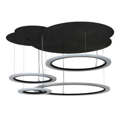 Meyda Tiffany Anillo 84" Wide Abstract Multi Light Pendant