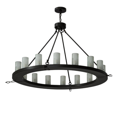 Meyda Tiffany Loxley 16 Light 48" Wide Ring Chandelier