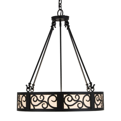 Meyda Tiffany Dean 3 Light 24" Wide Pendant