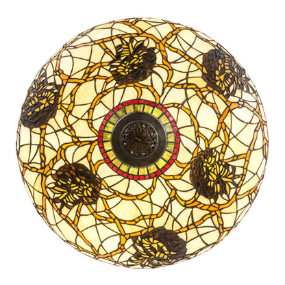 Meyda Tiffany Pinecone 4 Light 24" Wide Pendant