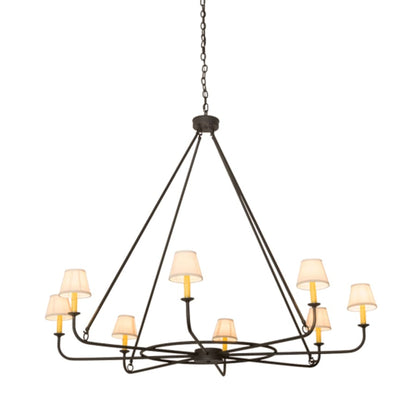 Meyda Tiffany Brach 8 Light 60" Wide Chandelier
