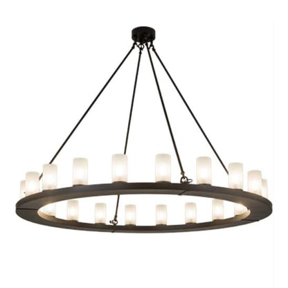 Meyda Tiffany Loxley 20 Light 60" Wide Ring Chandelier