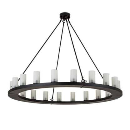 Meyda Tiffany Loxley 20 Light 60" Wide Ring Chandelier