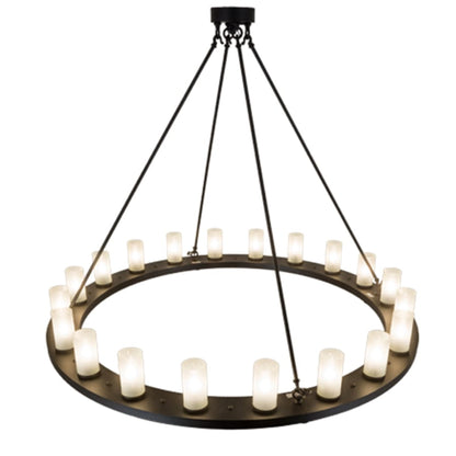 Meyda Tiffany Loxley 20 Light 60" Wide Ring Chandelier