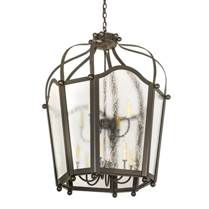 Meyda Tiffany 10 Light 33" Wide Taper Candle Pendant