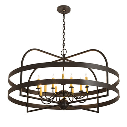 Meyda Tiffany Aldari 12 Light 48" Wide Taper Candle Style Chandelier