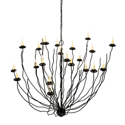 Meyda Tiffany Sycamore 22 Light 54" Wide Taper Candle Style Chandelier