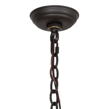 Meyda Tiffany 7 Light 42" Wide Taper Candle Pendant