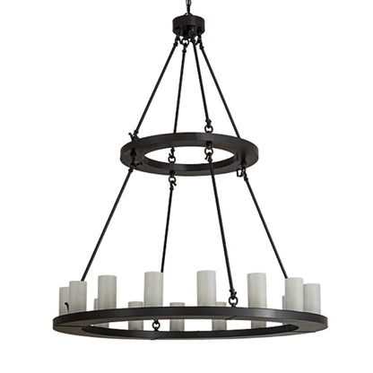 Meyda Tiffany Loxley 16 Light 48" Wide Ring Chandelier