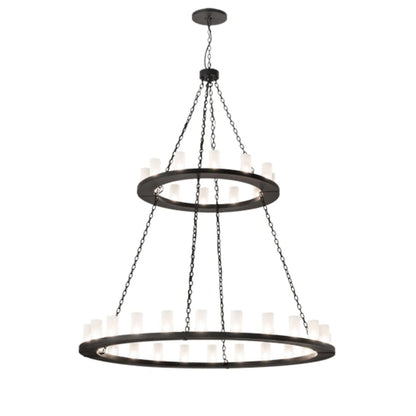 Meyda Tiffany Loxley 36 Light 72" Wide Ring Chandelier