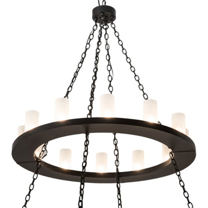 Meyda Tiffany Loxley 36 Light 72" Wide Ring Chandelier
