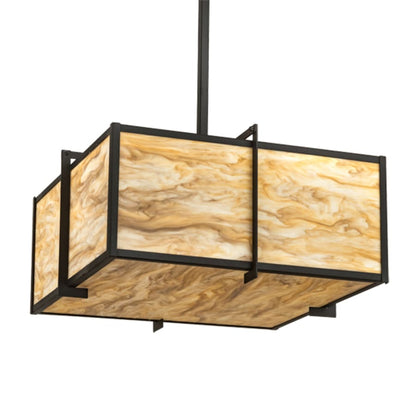 Meyda Tiffany 4 Light 34" Wide Pendant