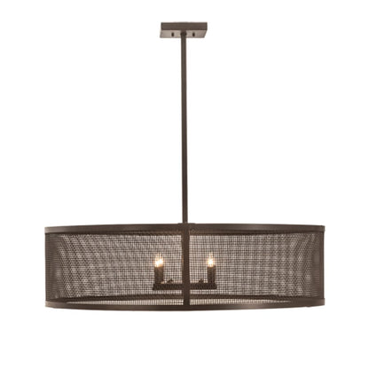 Meyda Tiffany 4 Light 36" Wide Cage Pendant
