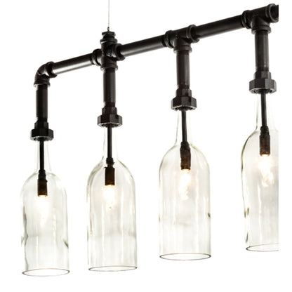 Meyda Tiffany 10 Light 75" Wide Suspension Linear Pendant