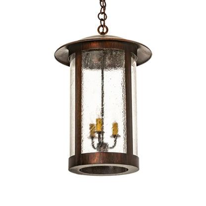 Meyda Tiffany 3 Light 14" Wide Taper Candle Pendant