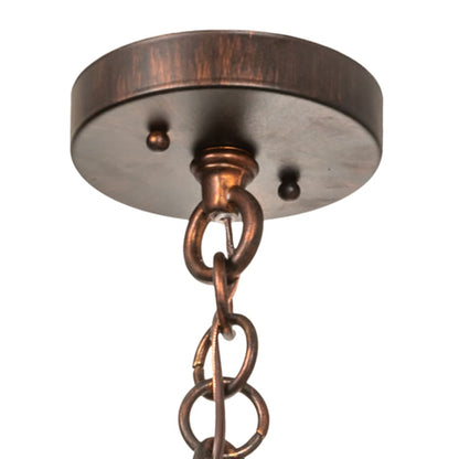 Meyda Tiffany 3 Light 14" Wide Taper Candle Pendant