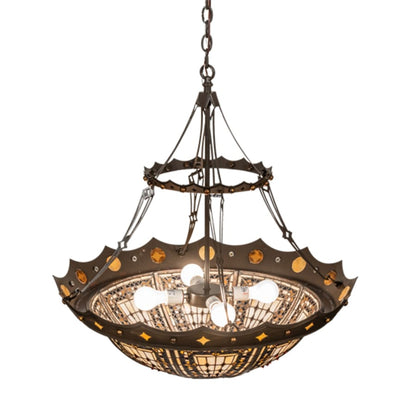 Meyda Tiffany 4 Light 30" Wide Pendant