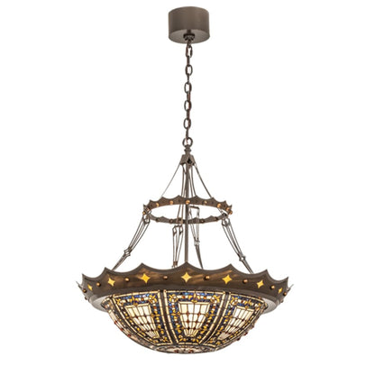 Meyda Tiffany 4 Light 30" Wide Pendant