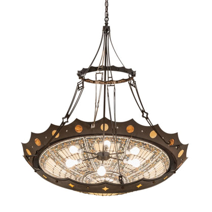 Meyda Tiffany 6 Light 50" Wide Pendant