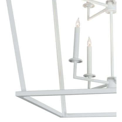 Meyda Tiffany 8 Light 51" Wide Taper Candle Pendant
