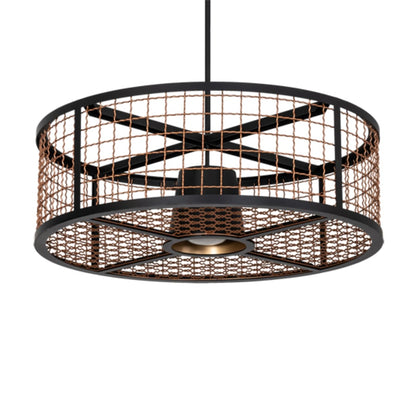 Meyda Tiffany 30" Wide Cage Pendant