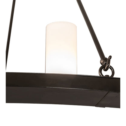 Meyda Tiffany Loxley 32 Light 96" Wide Ring Chandelier