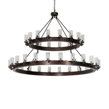 Meyda Tiffany Noziroh Ring 40 Light 72" Wide Ring Chandelier