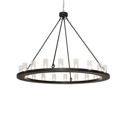Meyda Tiffany Loxley 20 Light 60" Wide Ring Chandelier