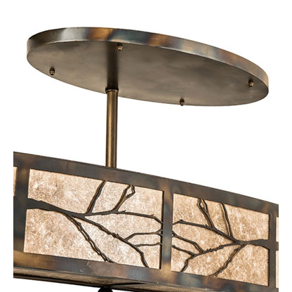 Meyda Tiffany 4 Light 36" Wide Linear Pendant