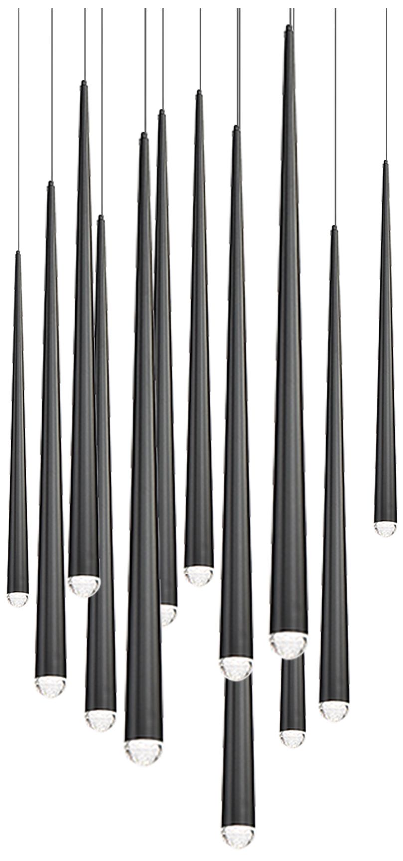 Modern Forms Cascade Black 3500K