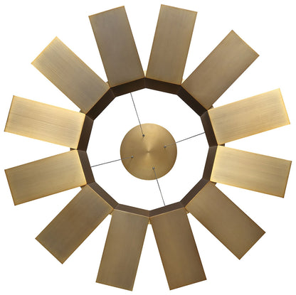 Modern Forms Chronos Aged Brass 3000K