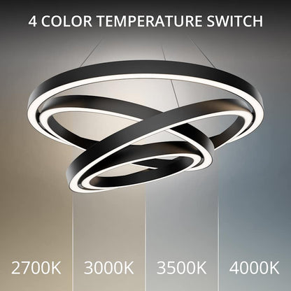 Modern Forms Storm Chaser 35" Wide LED Abstract Chandelier - 3000K