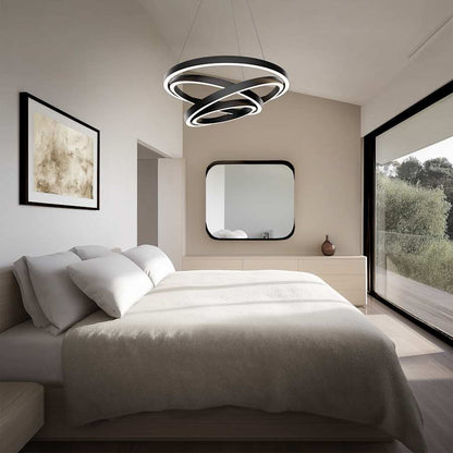 Modern Forms Storm Chaser 35" Wide LED Abstract Chandelier - 3500K
