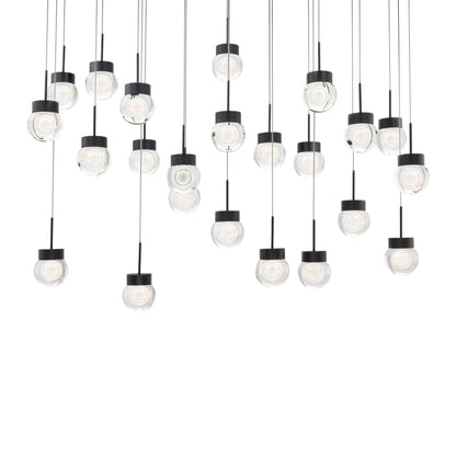 Modern Forms Double Bubble 23 Light 14" Wide LED Suspension Multi Light Pendant