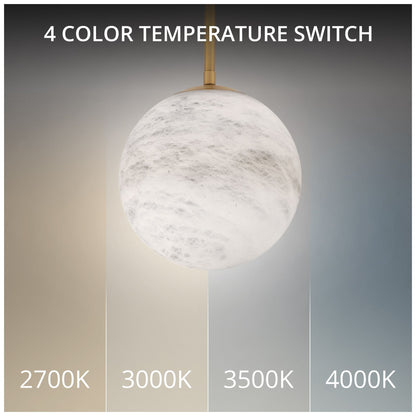 Modern Forms Pisces 25 Light 28in LED Square  Selectable CCT in Aged Brass