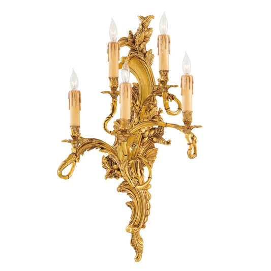 Metropolitan 5 Light Candle-Style Wall Sconce
