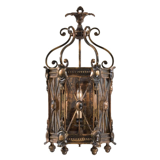 Metropolitan 3 Light Lantern Wall Sconce from the Foyer Collection