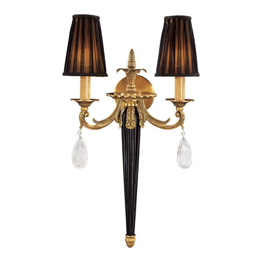 Metropolitan 2 Light 13.5" Width Candle-Style Double Wall Sconce from the Metropolitan Collection
