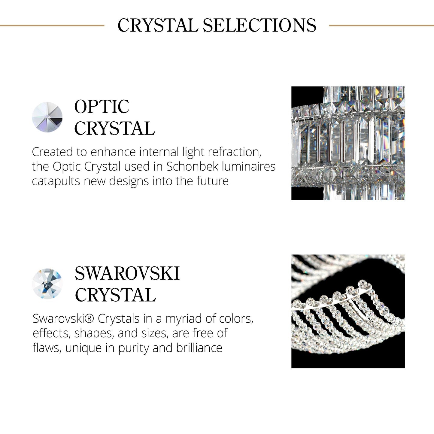 Refrax 8"H x 32"W 13-Light Crystal Pendant in Polished Stainless