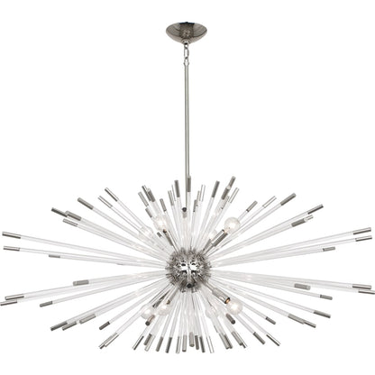Robert Abbey Andromeda 8 Light 46" Wide Sputnik Chandelier