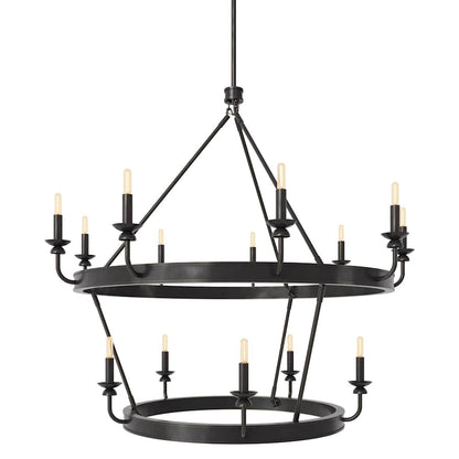 Robert Abbey William 14 Light 49" Wide Chandelier