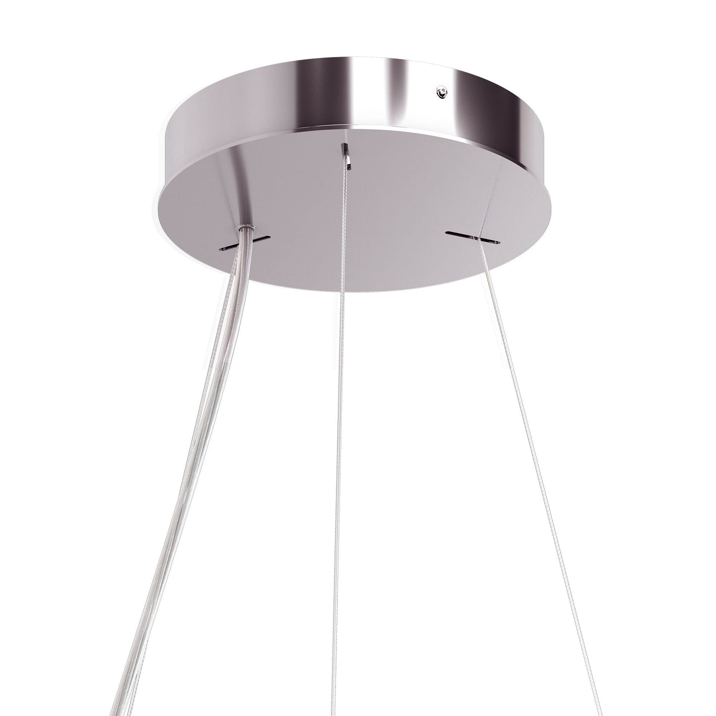 Sarella 5.5"H x 24"W 12-Light Crystal Chandelier in Pol Stainless
