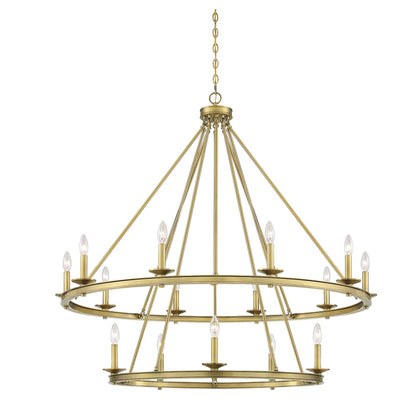 Savoy House Middleton 15 Light 45" Wide Taper Candle Chandelier
