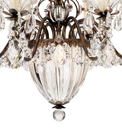 Schonbek Bagatelle 26"W Heirloom Bronze Crystal Chandelier