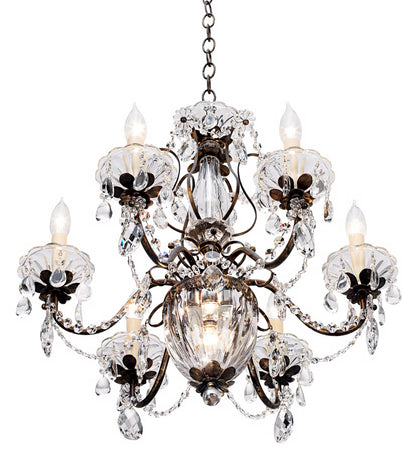 Schonbek Bagatelle Collection 21" Wide Crystal Chandelier