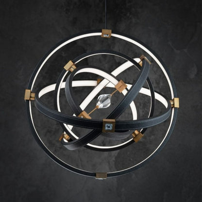 Schonbek Beyond Atomic 37" Wide LED Crystal Pendant